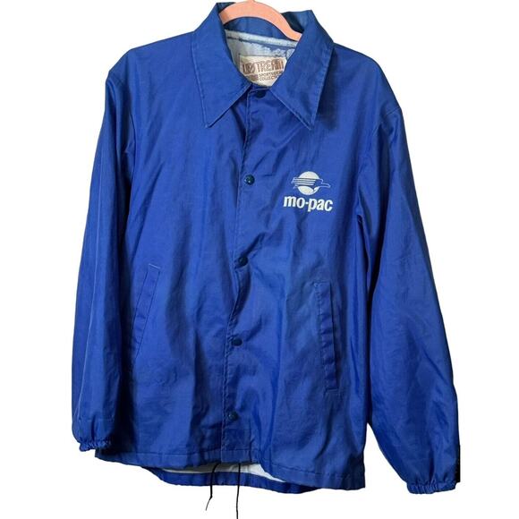 Missouri Pacific Railroad Mo-PAC VTG Lined M Jacket Coat Union Pacific Train - Picture 3 of 9